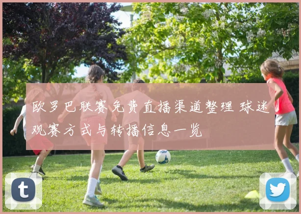 欧罗巴联赛免费直播渠道整理 球迷观赛方式与转播信息一览