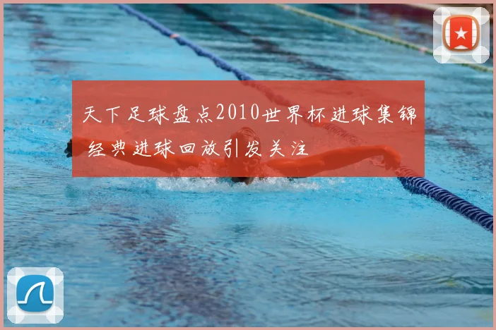 天下足球盘点2010世界杯进球集锦 经典进球回放引发关注